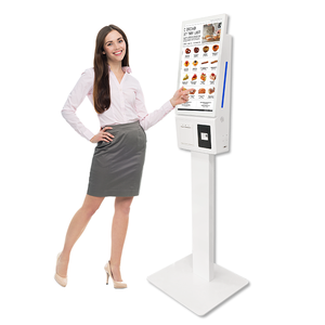 Kiosco de Pago Comercial de 21.5 Pulgadas, Kiosco de Pago con Menú para Tiendas, Kiosco con Pantalla Táctil Android/<span class=keywords><strong>Windows</strong></span>/Linux, Terminal de Pago - Product Image 4