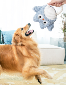 Jouets en peluche pour chiens en gros, animaux en peluche indestructibles pour chiens agressifs, petites, moyennes et grandes races, avec effet froissement - Product Image 1