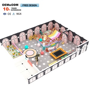 Équipement de terrain de jeu intérieur de conception de château vilain toboggans rotatifs trampolines labyrinthe équipement de jeu amusant pour enfants - Product Image 2