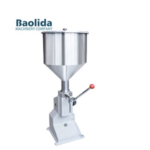 1-50ml Cheap Manual Cream Cheese Bottle Filling Machine - Product Image 1