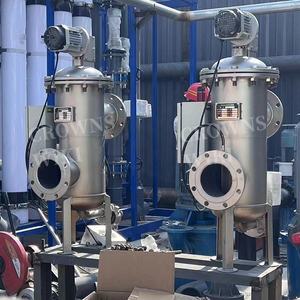 Machine de filtration automatique verticale pour jus, lait et produits laitiers, avec <span class=keywords><strong>filtre</strong></span> autonettoyant PLC, pour usine agroalimentaire - Product Image 5