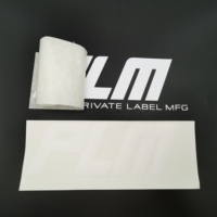 Film de transfert personnalisé PET/PVC, lettrage imperméable sans fond, autocollant résistant aux UV, autocollants pour voiture, mur, fenêtre, verre