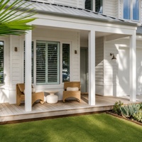 Fenêtre à persiennes en aluminium de sécurité avec verre trempé, rupture de pont thermique, insonorisée pour patio, jardin, villa, projet résidentiel