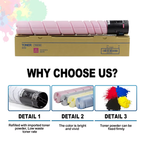 TN321 Cartuccia Toner a colori per fotocopiatrice Konica Minolta Bizhub C224 C284 C364 C7822 C7828 C281 Toner <span class=keywords><strong>Tn</strong></span> <span class=keywords><strong>321</strong></span> - Product Image 3