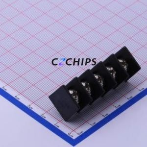 JL45C-09505B01 Barrier Terminal Block P=9.5mm Connector ( Barrier Type: Two Sides )( Pitch: 9.5mm )( Construction: 1x5P ) - Product Image 1