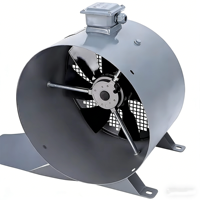 G-Serie Elektrischer Kugellager-Inverter-Motor Axiallüfter 380V Universelle Drehzahlregelung OEM ODM Kohlenstoffstahl-Lüfterblätter Kostenlos