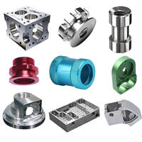 Piezas de Mecanizado CNC de 5 Ejes, Kit de Chasis de Coche Robótico de Acero Inoxidable, Brazo Robótico Industrial Humanoide con IA, Fresadora de Articulaciones