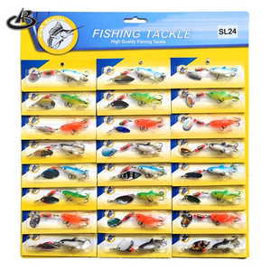 Set di carte di carta Spinner esche da pesca esche artificiali assortiti esca da pesca Set esca da pesca attrezzatura da pesca 30 pz - Product Image 2