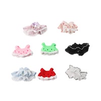 Jupe tricotée en dentelle à carreaux pour hamster, disponible en quatre saisons, pour petits animaux, idéale pour l'été, pour souris et autres petits animaux (ex. Golden Bear)
