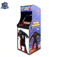 Machine de jeu d'arcade rétro à monnayeur, borne d'arcade classique verticale, machine de jeu vidéo 2 joueurs pour intérieur