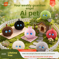 Peluche IA Ball Ball, Cadeau pour Enfants, Robot Intelligent, Pendentif de Sac à Dos, Figurine et Poupée pour les 8-13 ans