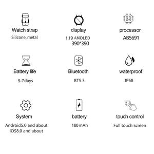 Ricarica magnetica c.rohs Smart Watch Charger bracciale per <span class=keywords><strong>orologio</strong></span> sportivo da <span class=keywords><strong>donna</strong></span> Ultra <span class=keywords><strong>Smartwatch</strong></span> Mujer HK88 <span class=keywords><strong>Smartwatch</strong></span> da <span class=keywords><strong>donna</strong></span> - Product Image 6