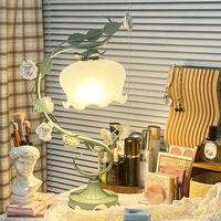 Veilleuse de Bureau Cœur Rose Romantique Princesse Rose pour Fille, Mini Lampe d'Appoint Appareil Ménager Cadeau Tendance pour Chambre d'Enfant ou Chevet