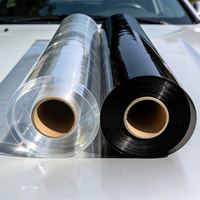Film de protection pour vitres de voiture en TPU de qualité supérieure |   Film de pare-brise avant de voiture de luxe, épaisseur 3MIL, 99% de protection UV, 98% de rejet IR, vente en gros d'usine