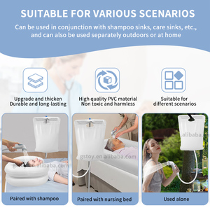 Sacca da bagno per doccia in PVC da campeggio per escursionismo - Product Image 2