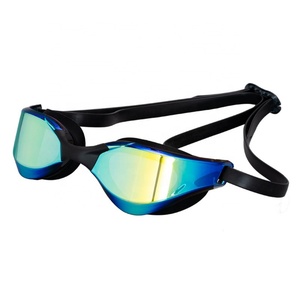 Lunettes de natation professionnelles anti-buée, imperméables, protection UV, silicone durable, large champ de vision, adaptées aux hommes et aux femmes - Product Image 2