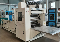 Machine automatique de pliage et de conversion de mouchoirs en papier pour l'emballage de boîtes de mouchoirs à grande vitesse