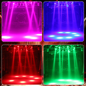 Mini Luz Móvil LED de 10W YG-12304 Activada por Sonido para Escenarios, Bodas, Bares y Uso en Interiores - Product Image 1