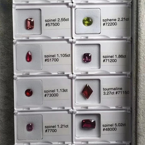 Caja de almacenamiento de gemas acrílicas, caja de regalo para diamantes de color, caja protectora para diamantes sueltos, joyería y embalaje. - Product Image 1