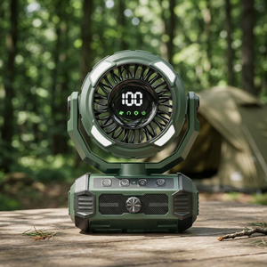 Camping <b>Fan</b> <b>with</b> <b>Remote</b> <b>Control</b> 6000mAh Rechargeable Battery <b>Fan</b> Camping <b>Fan</b> for Tents <b>with</b> LED Light Hanging Hook Ceiling <b>Fans</b> - Product Image 5
