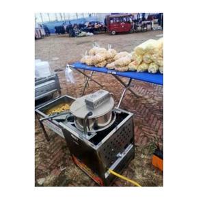 Máquina eléctrica para hacer palomitas de maíz, mezclador de caramelo, para fiestas - Product Image 2