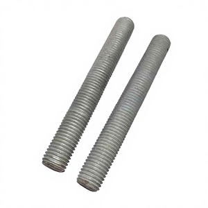 열간 아연 도금 DIN975 나사봉 8.8급 탄소강 굵은 나사 평두 - Product Image 4