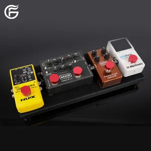 GHOST FIRE Pad Cover Alumínio Ferramentas Peças Foot Switch Toppers Knob Acessórios Guitar Effect Pedal Footswitch Pé Nail Cap