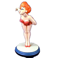 Patung Resin Wanita Telanjang 3D Realistis untuk Dekorasi Rumah