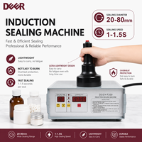 Machine de scellage par induction portative F200 pour bouteilles, scelleuse de capsules en aluminium pour emballage alimentaire, vente en gros