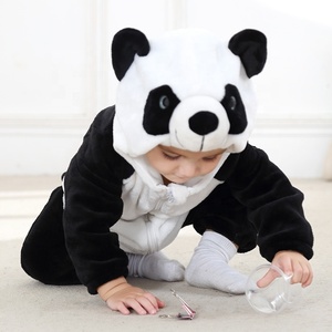 Michley 2025 invierno Unisex niño mameluco 3D bebé disfraz con cabeza de Animal Sudadera con capucha pijama con cremallera recién nacido traje de Cosplay - Product Image 5