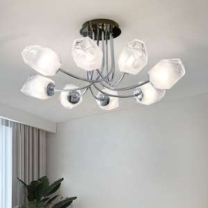 Zeal Lighting Modern Led Pendant Light Gold Brass Black Iron <b>for</b> <b>Bedroom</b> Nordic <b>Chandelier</b> - Product Image 4