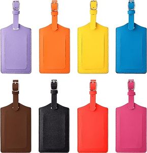 Bsbh Hot Bán Hành Lý Tag Du Lịch Sang Trọng Hành Lý Hành Lý Thẻ Da Vali Hành Lý Thẻ Biểu Tượng Tùy Chỉnh PU Da - Product Image 2