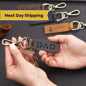 Da tùy chỉnh Valet Keychain da giữ chìa khóa với vành đai vòng lặp clip cho các phím chính hãng Da Keychain sang trọng - Product Image 4