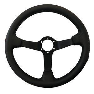 <span class=keywords><strong>Volant</strong></span> directionnel en daim noir, personnalisé universel - Product Image 1