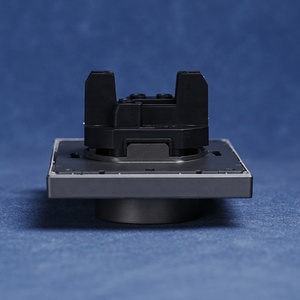 Enchufe francés doble individual para el mercado europeo, montaje empotrado en La UE, enchufe de <span class=keywords><strong>Panel</strong></span> grande doble 2P + T con pintura suave al tacto - Product Image 6