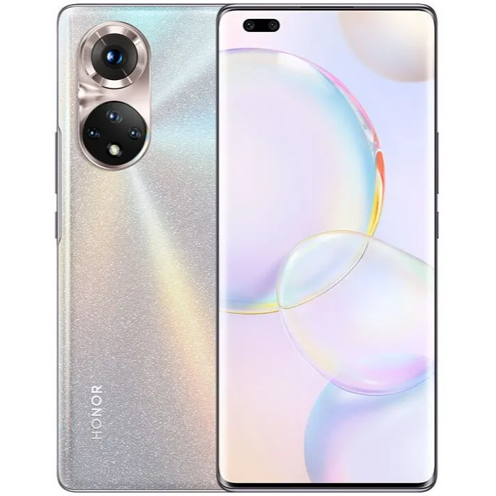 オリジナルHONOR 50 Pro5G携帯電話6.72インチOLED120Hz 2676x1236P SD778G Android 11 NFC 4000mAh 100WSuperChargeスマートフォン