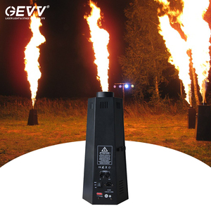 Machine à feu de scène GEVV 200W DMX, projecteur de flammes pour concert, discothèque, <span class=keywords><strong>DJ</strong></span> - Product Image 6