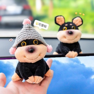 Boneka anak anjing mobil mewah dekorasi kopling penyeka mobil saklar sinyal belok dekorasi boneka penyeka mobil anjing Kawaii - Product Image 5