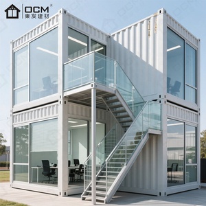 Cabina de Casa contenedor de acero modular prefabricada para uso en exteriores para jardín, oficina, estudio, parque o habitación de invitados con comodidades básicas - Product Image 1