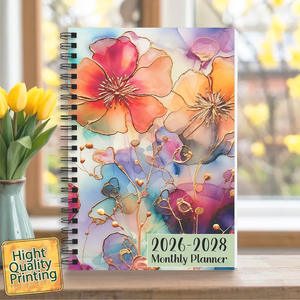 Agenda 2026 Transfronteriza, Planificador <span class=keywords><strong>de</strong></span> <span class=keywords><strong>Tres</strong></span> Años, Formato A5, Encuadernación en Espiral, Papel Forestal <span class=keywords><strong>de</strong></span> 80G, Planificación Semanal - Product Image 4