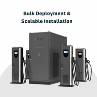 Solution de recharge de flotte INJET Ultra 800 CCS2 DC 600kW-1600kW à refroidissement air/liquide pour dépôts logistiques, charge intelligente, garantie 2 ans