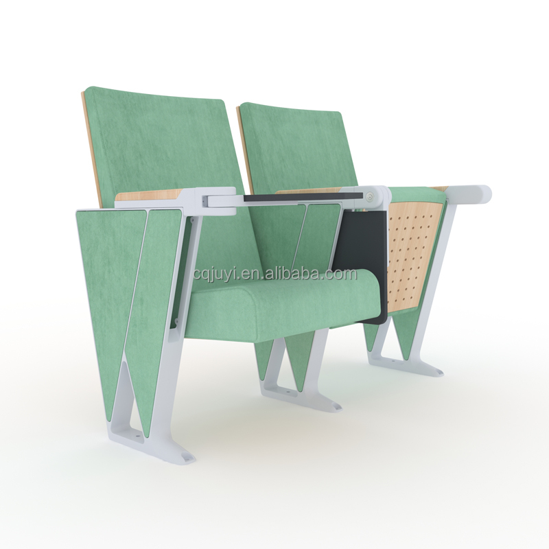 JY-T101 2022 Новый зала театра Лекция высокая плотность губки мягкие удобные широкие с пюпитром офисный стул