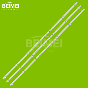 Bande de rétroéclairage LED pour téléviseur, aluminium, 7 LED, 43 pouces, pour Skyworth 43S750U <span class=keywords><strong>PPTV</strong></span> A43, lot de 3 pièces - Product Image 6