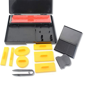 Bộ in tem cao su Tự Làm-Dễ sử dụng D. i. Y. Tạo tem của riêng bạn đặt cho trường sở thích kinh doanh thủ công - Product Image 2