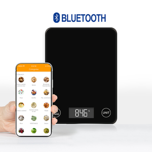 Digitale <span class=keywords><strong>Bluetooth</strong></span>-fähige Gramm waage, ideal für die Zubereitung von Mahlzeiten, Kaffee brauen und Ernährungs verfolgung - Product Image 3
