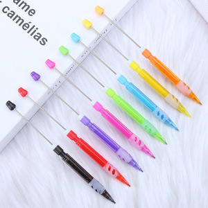 Bolígrafo de acrílico DIY con diseño de dibujos animados, estilo Q, estilo anime japonés, con cuentas redondas - Product Image 5