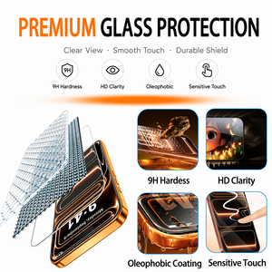 Protector de Pantalla de Vidrio Templado Personalizado, Protector de Pantalla Antipolvo para Teléfono <span class=keywords><strong>Celular</strong></span> <span class=keywords><strong>Samsung</strong></span> A16 A17 A26 A27 - Product Image 6