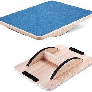 Tabla de Equilibrio Yes4All 40x30x8cm de Madera de Arce Antideslizante, Equipo de Entrenamiento Físico para Interiores - Product Image 2