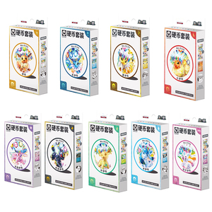 Coffret de 17,5 pièces exclusif Scarlet & Violet Terastal Gathering Eeveelutions, collection de cartes à collectionner, anime, chinois simplifié - Product Image 5