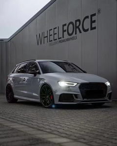 กันชนหน้า ABS รุ่นใหม่ PNB 2015-2019 TT พร้อมกระจังหน้ากลางสำหรับ Audi TT/TTRS รวมอุปกรณ์ติดตั้ง YC00074 - Product Image 3